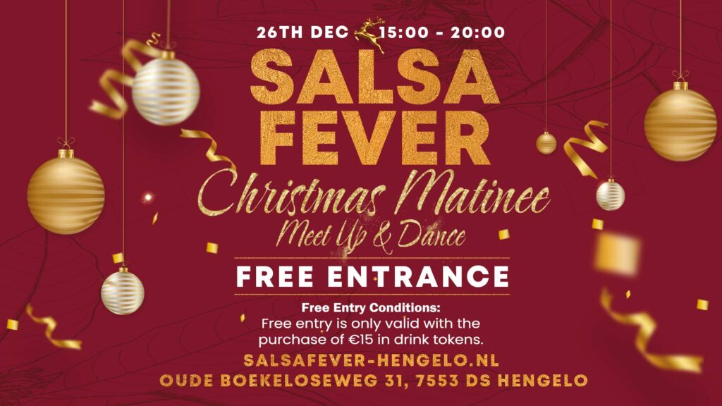 Salsafever christmas party in hengelo Salsa hengeloi